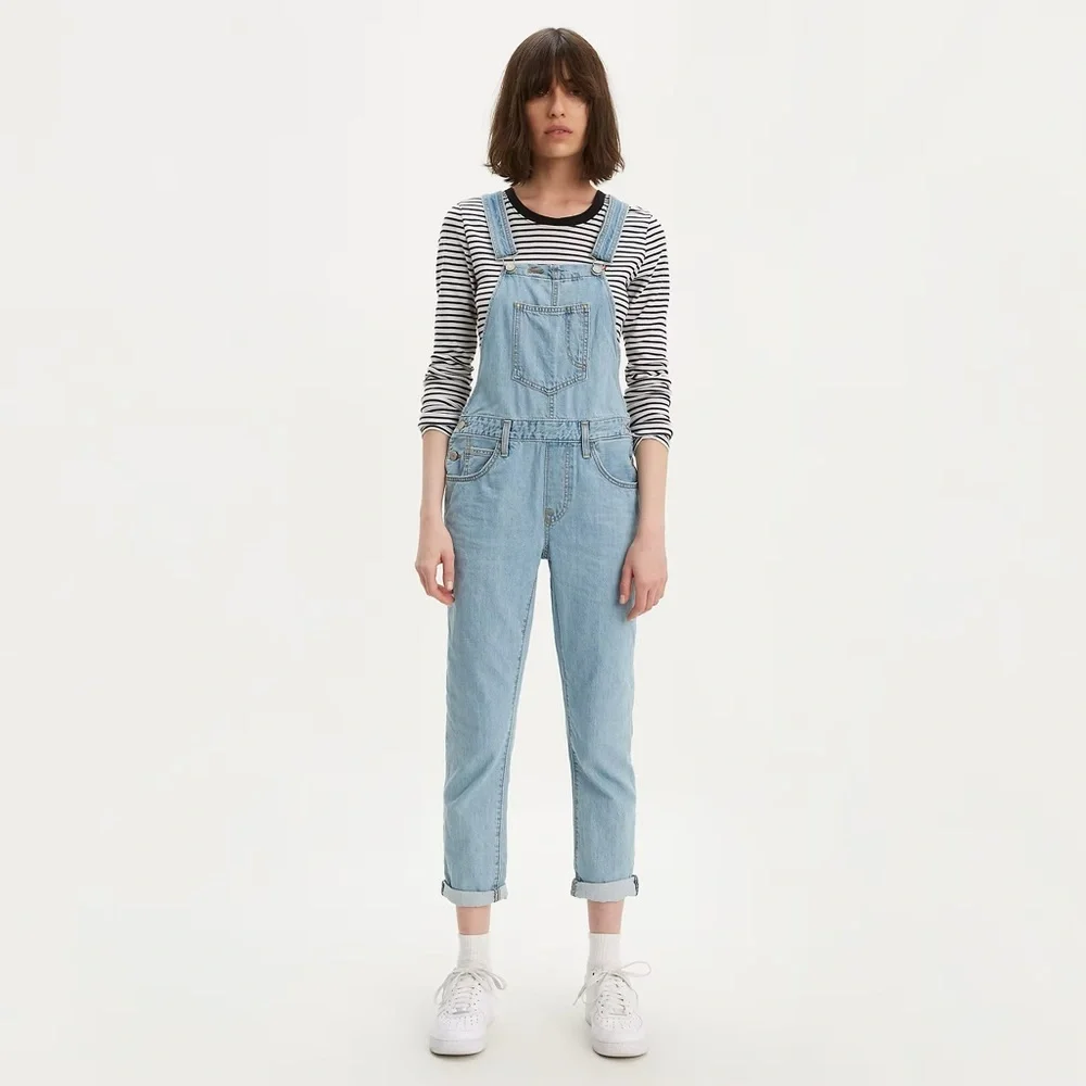 Levi's Light Blue Denim Women's Overalls